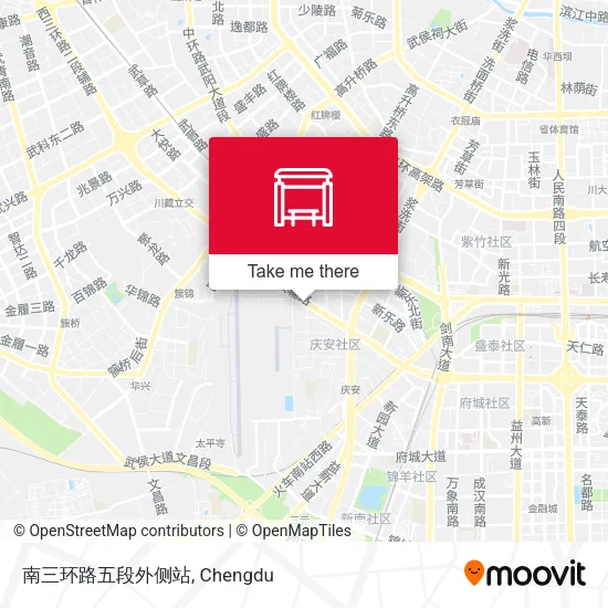 南三环路五段外侧站 map
