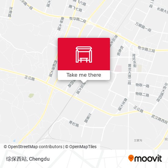 综保西站 map