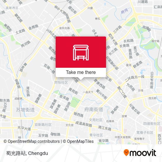 蜀光路站 map