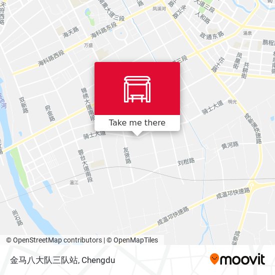 金马八大队三队站 map