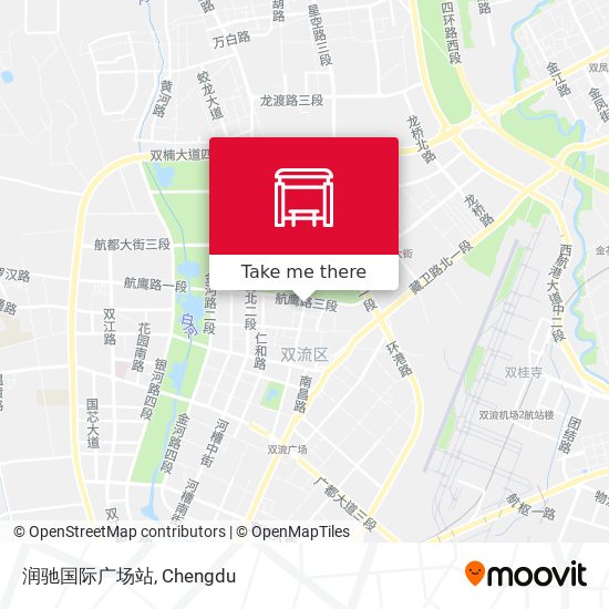 润驰国际广场站 map