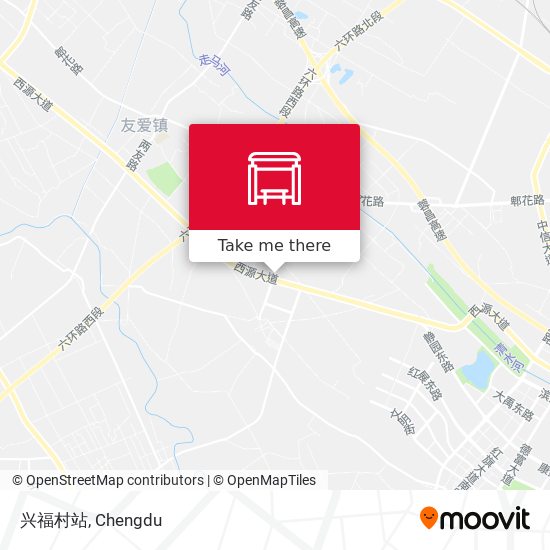 兴福村站 map