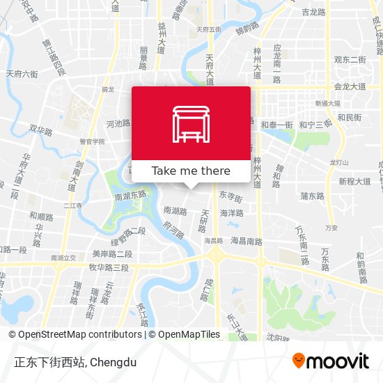 正东下街西站 map