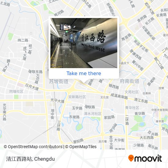 清江西路站 map