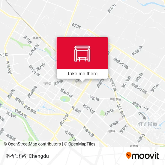 科华北路 map