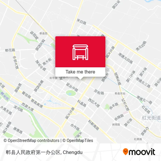 郫县人民政府第一办公区 map