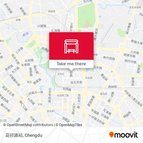 花径路站 map