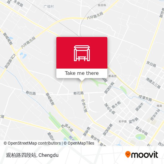 观柏路四段站 map