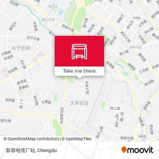 新蓉电缆厂站 map