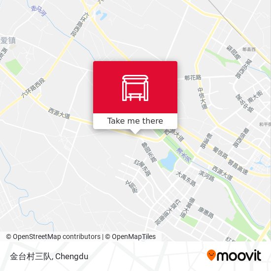 金台村三队 map