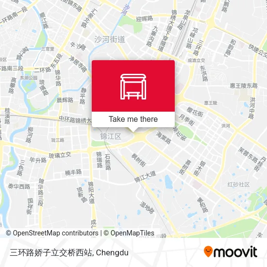 三环路娇子立交桥西站 map