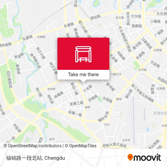 福锦路一段北站 map