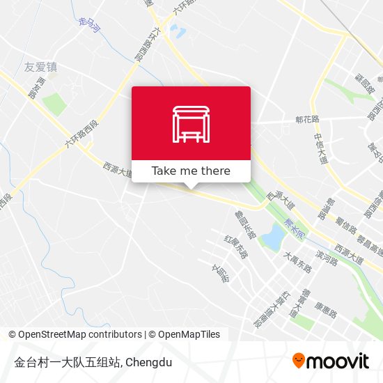 金台村一大队五组站 map