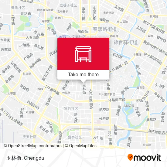 玉林街 map