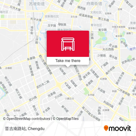 晋吉南路站 map
