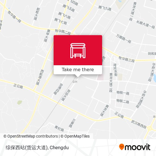 综保西站(货运大道) map