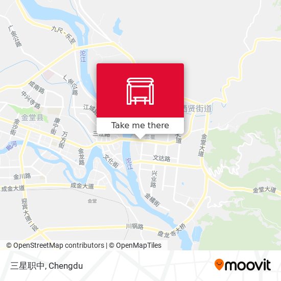 三星职中 map