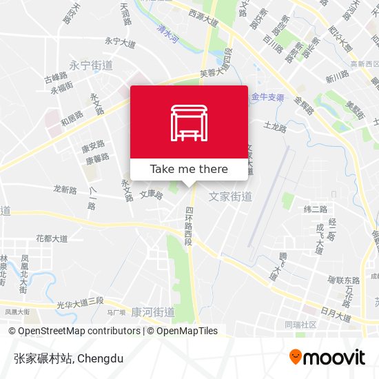 张家碾村站 map