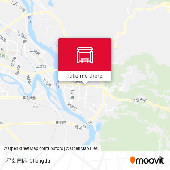 星岛国际 map