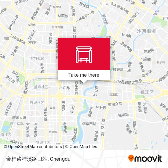 金桂路桂溪路口站 map