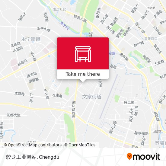 蛟龙工业港站 map