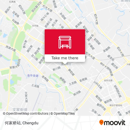 何家桥站 map