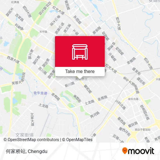 何家桥站 map