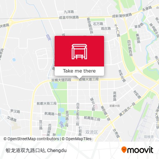 蛟龙港双九路口站 map
