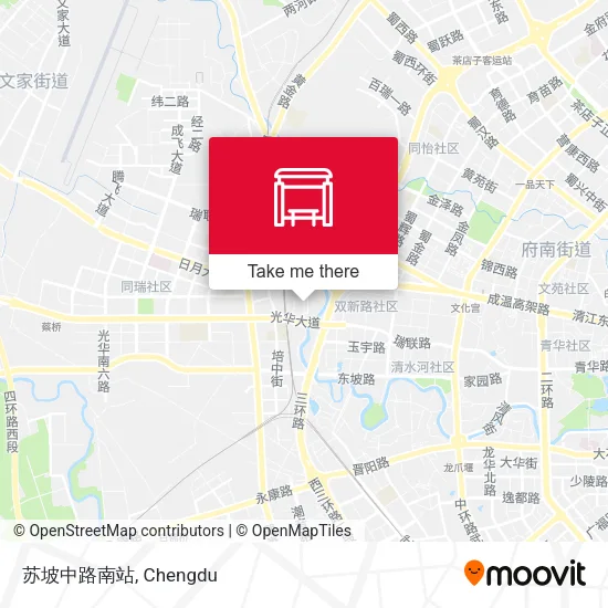 苏坡中路南站 map