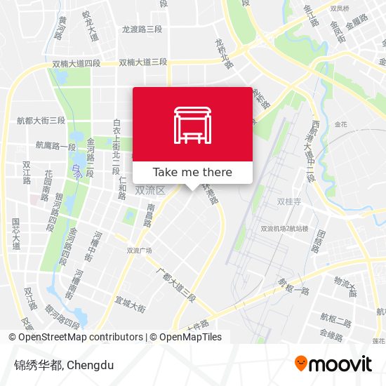 锦绣华都 map