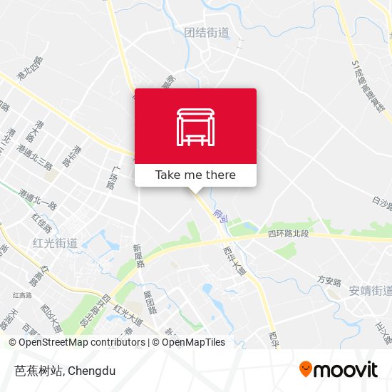 芭蕉树站 map