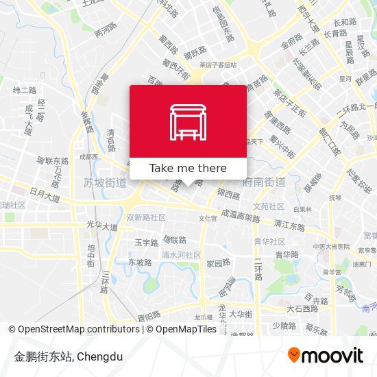 金鹏街东站 map