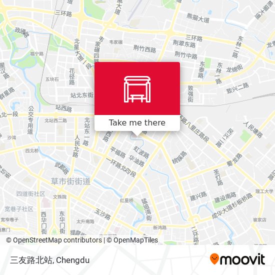 三友路北站 map