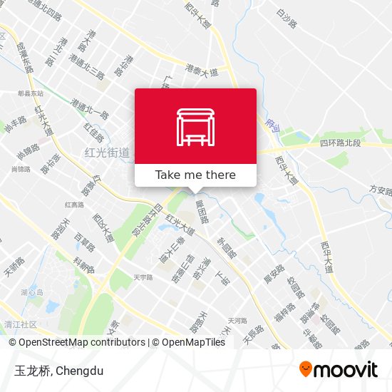 玉龙桥 map