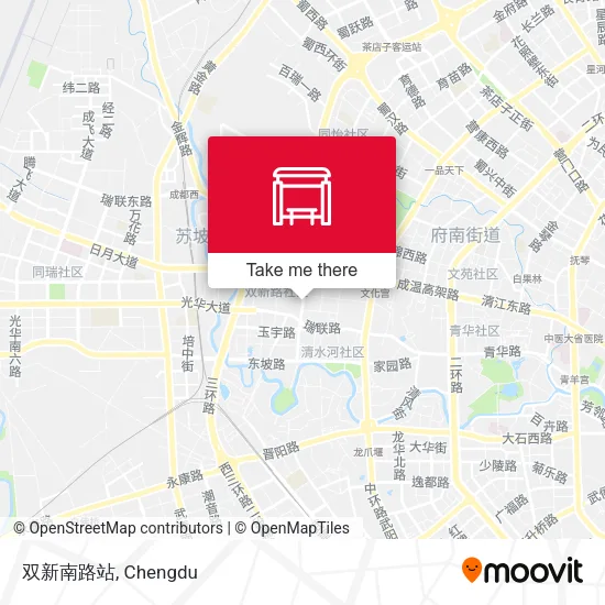 双新南路站 map
