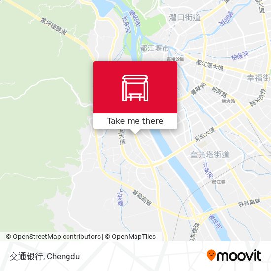 交通银行 map