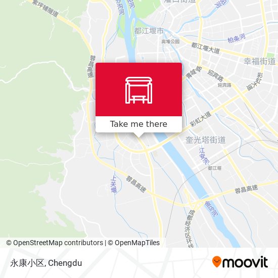 永康小区 map
