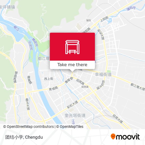 团结小学 map