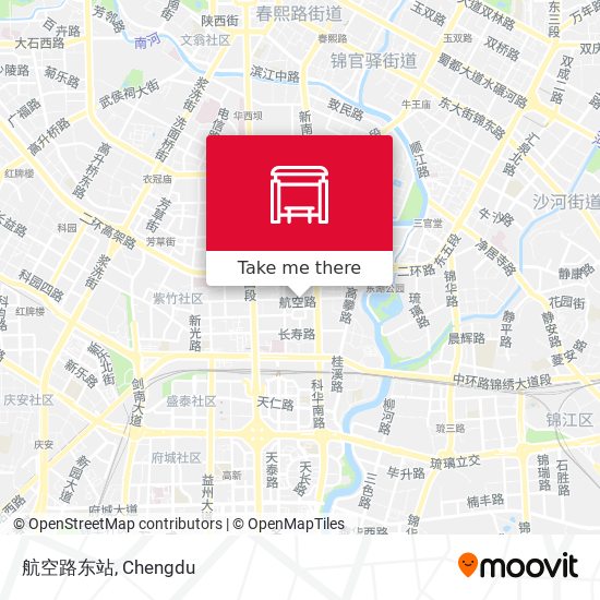 航空路东站 map