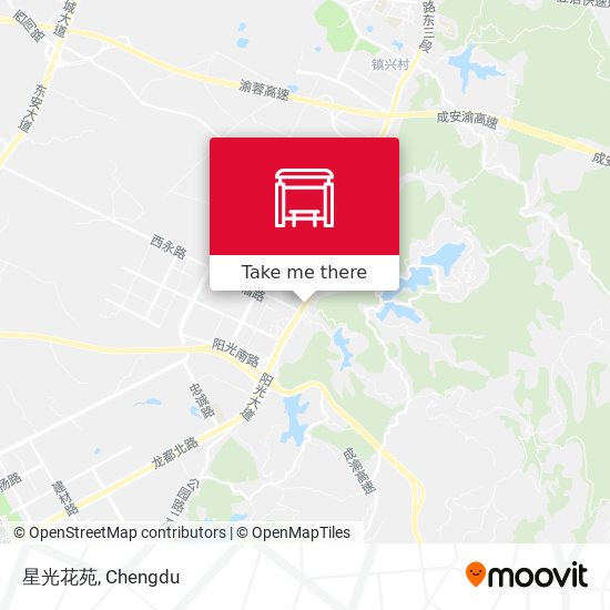 星光花苑 map