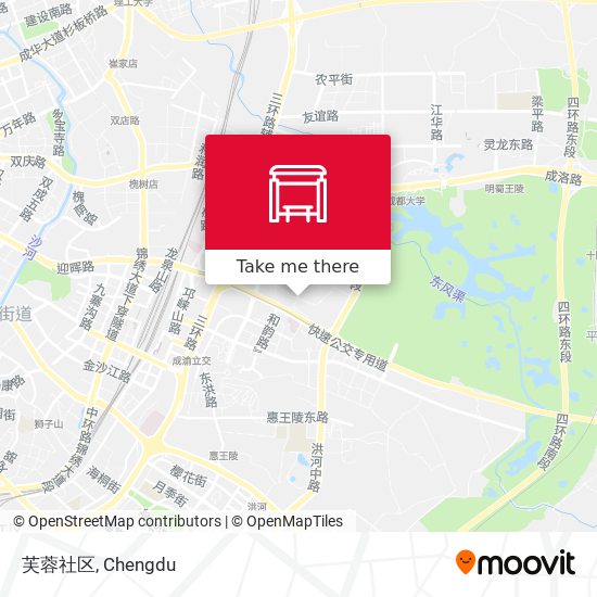 芙蓉社区 map