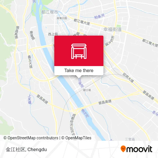 金江社区 map