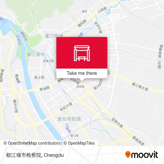 都江堰市检察院 map