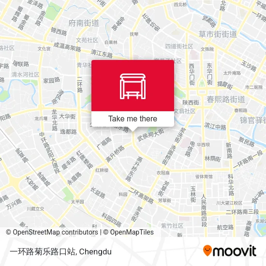 一环路菊乐路口站 map