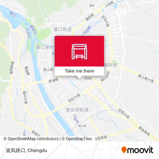 观凤路口 map
