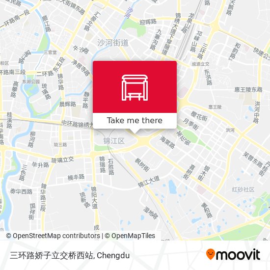 三环路娇子立交桥西站 map