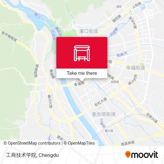 工商技术学院 map