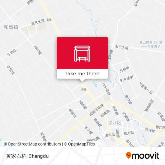 黄家石桥 map