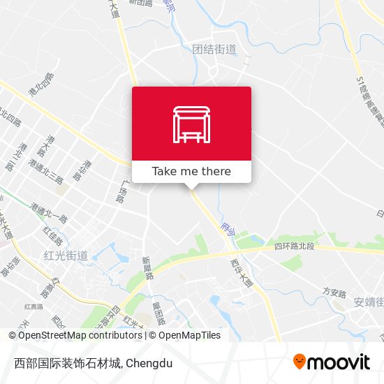 西部国际装饰石材城 map