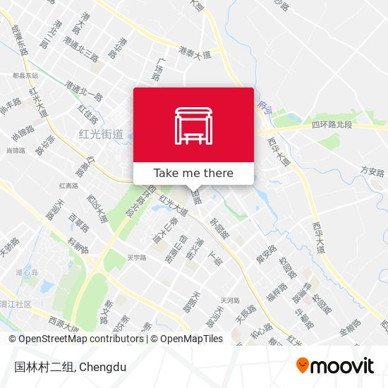 国林村二组 map